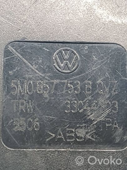 Volkswagen Golf Plus Boucle de ceinture de sécurité arrière 5M0857753B