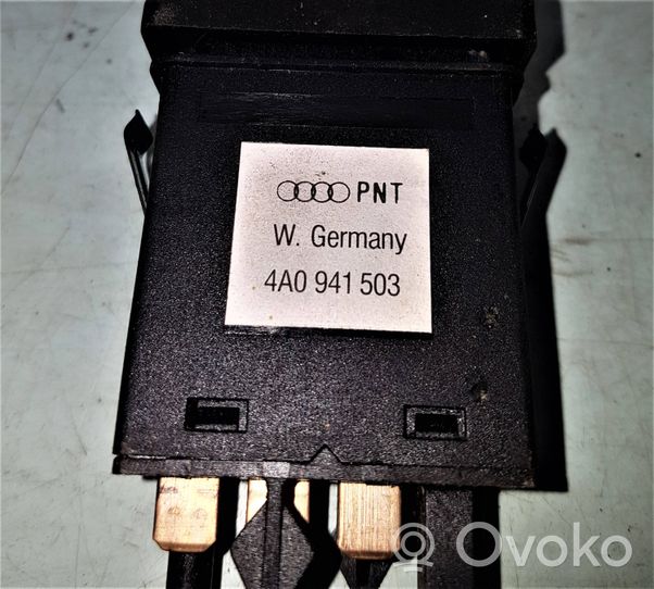 Audi A6 S6 C5 4B Windscreen/window heater switch 4A0941503