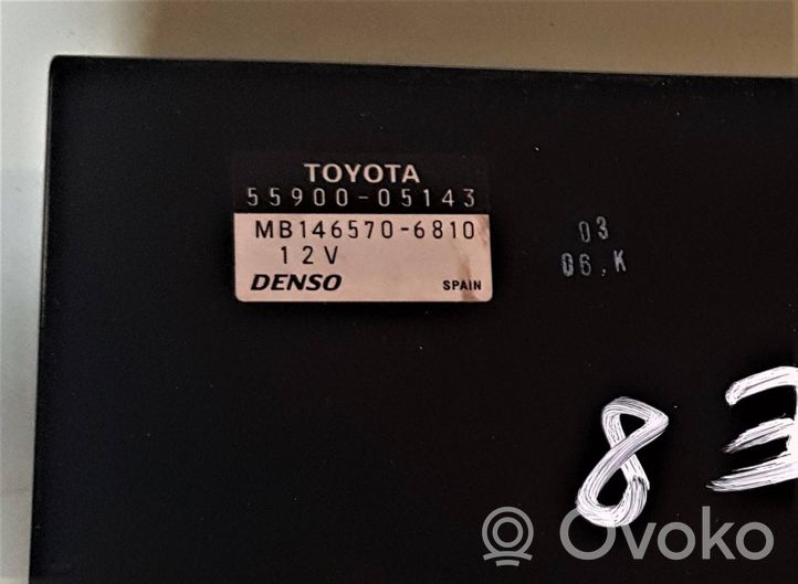 Toyota Avensis T250 Unité de contrôle climatique 5590005143