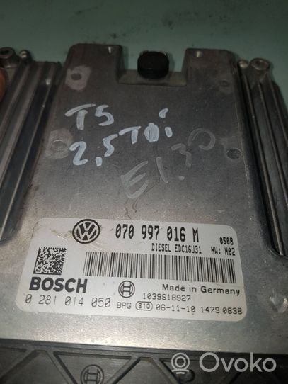 Volkswagen Transporter - Caravelle T5 Calculateur moteur ECU 070997016M