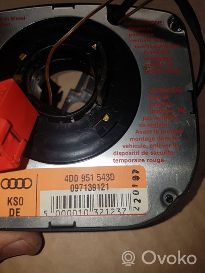 Audi A6 S6 C4 4A Airbag slip ring squib (SRS ring) 4D0951543D