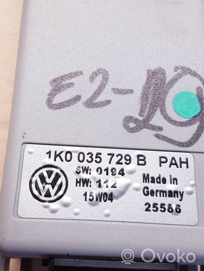 Volkswagen Touran I Puhelimen käyttöyksikkö/-moduuli 1K0035729B