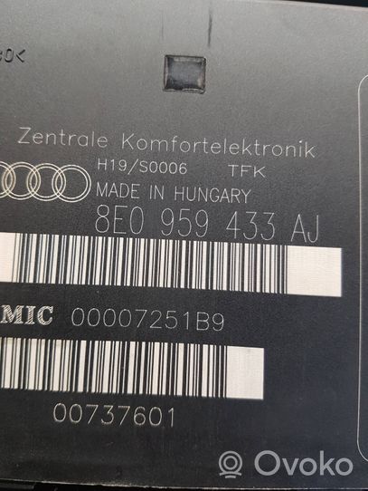 Audi A4 S4 B6 8E 8H Mukavuusmoduuli 8E0959433AJ