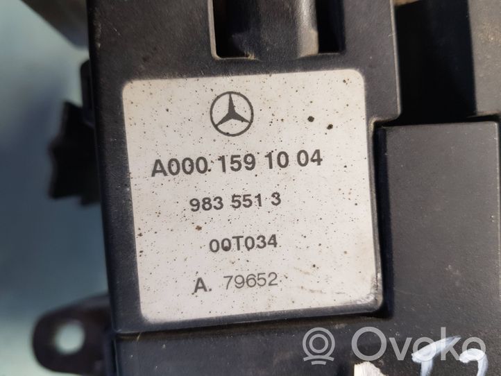 Mercedes-Benz E W210 Układu podgrzewania wstępnego silnika A0001591004