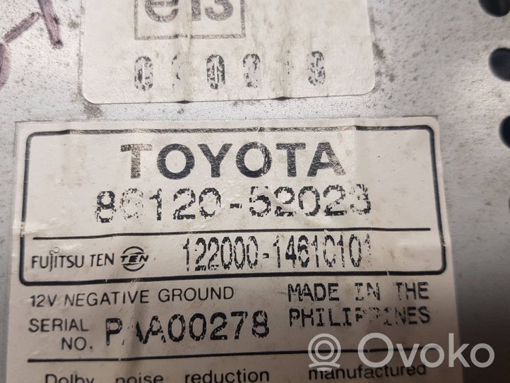 Toyota Yaris Unità principale autoradio/CD/DVD/GPS 8612052023