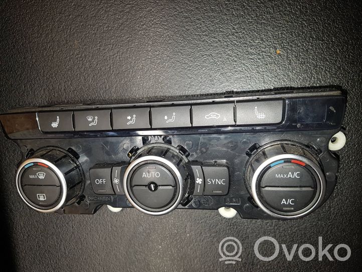 Volkswagen PASSAT B7 Air conditioner control unit module 3AA907044BB