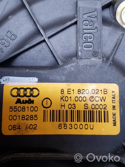 Audi A4 S4 B7 8E 8H Lämmittimen puhallin 8E1820021B