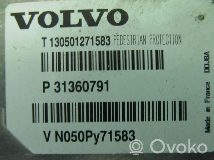 Volvo V40 Cross country Oro pagalvių valdymo blokas 31360791