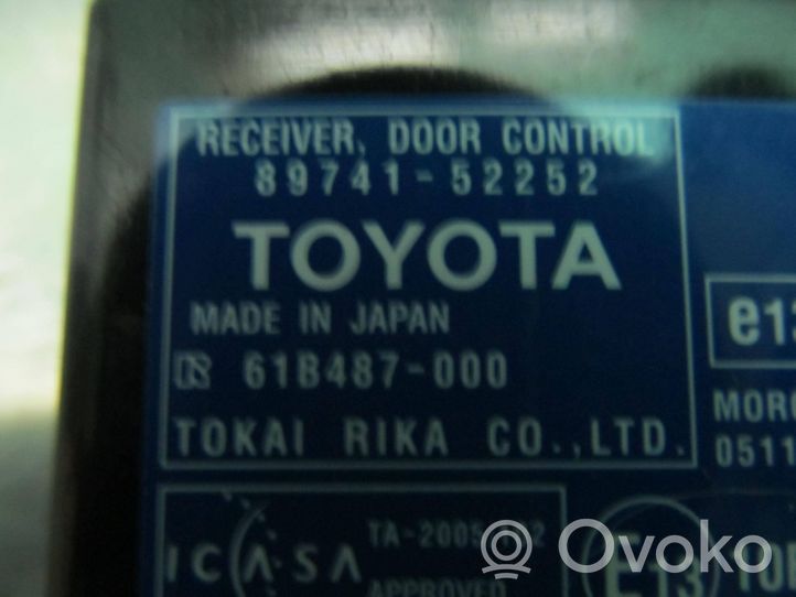 Toyota Urban Cruiser (XP110) Sterownik / Moduł centralnego zamka 8974152252