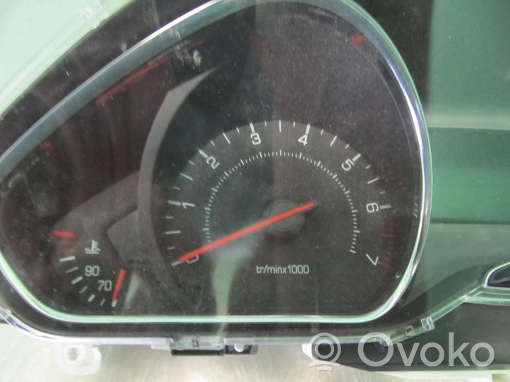 Peugeot 208 Compteur de vitesse tableau de bord 9805400380