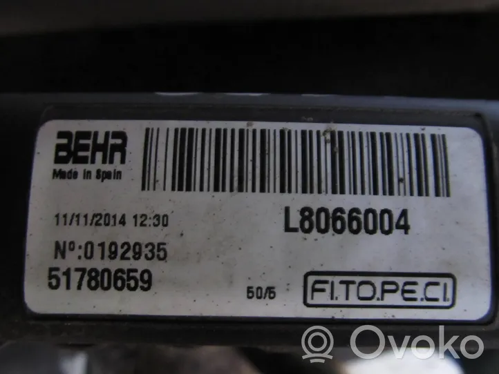 Peugeot Bipper Radiatore di raffreddamento 51780659