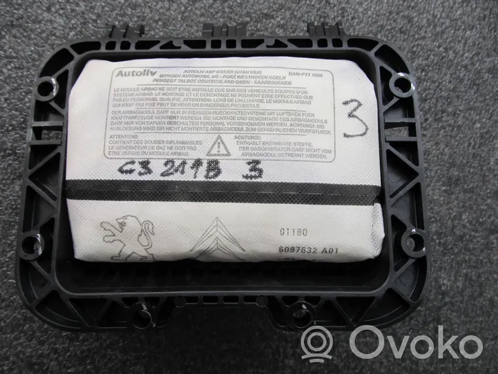 Citroen C3 Picasso Poduszka powietrzna Airbag pasażera 9682894380