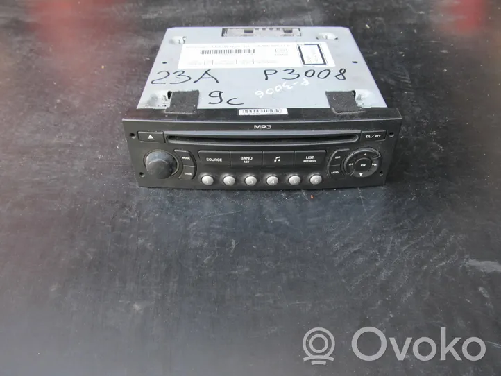 Peugeot 3008 I Radio/CD/DVD/GPS-pääyksikkö 96666506770