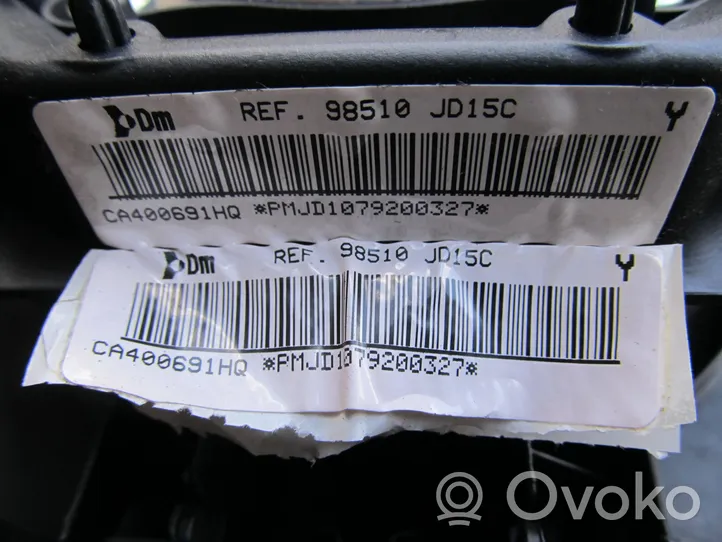 Nissan Qashqai Airbag de volant 98510JD15C