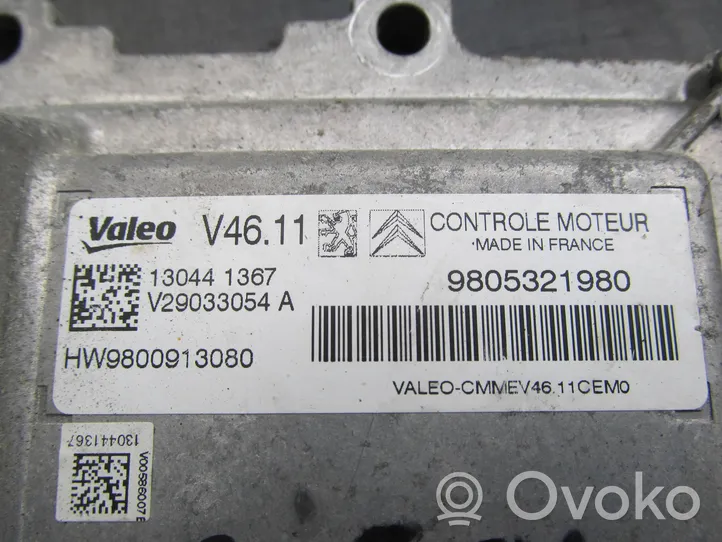 Peugeot 208 Calculateur moteur ECU 9805321980