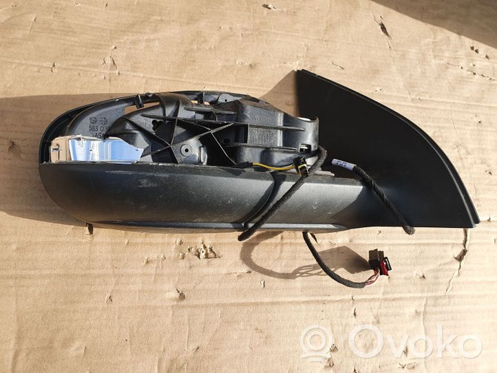 Volkswagen Golf VI Front door wing mirror part 5K0857934B