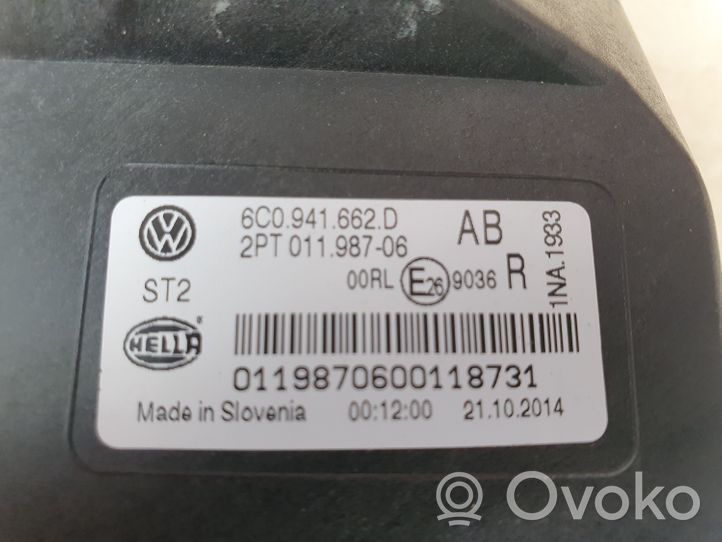 Volkswagen Polo V 6R Feu antibrouillard avant 6C0941662D