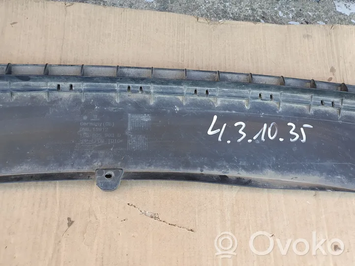 Volkswagen Touran II Front bumper lip 1T0805903D