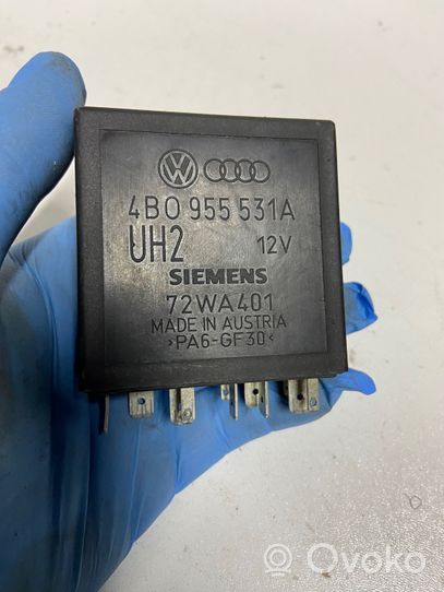 Volkswagen Bora Moduł / Przekaźnik wycieraczek 4B0955531A