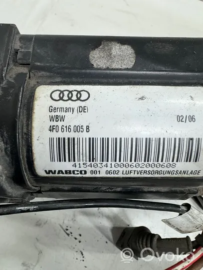 Audi A6 S6 C6 4F Kompresor zawieszenia tylnego pneumatycznego 4F0616005B