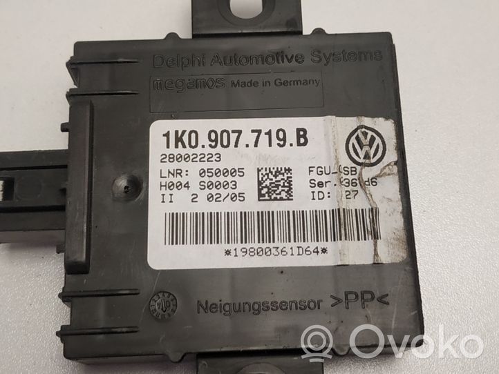 Volkswagen Golf V Signalizācijas vadības bloks 1K0907719B