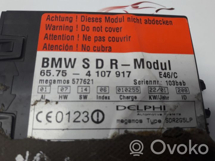 BMW 3 E46 Kiti valdymo blokai/ moduliai 65754107917