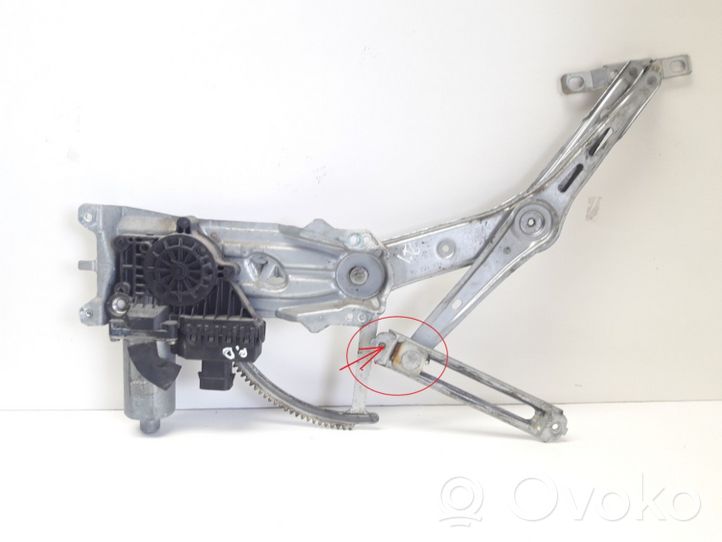 Opel Astra G Alzacristalli della portiera anteriore con motorino 90521876