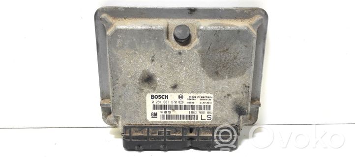 Opel Astra G Calculateur moteur ECU 90589736