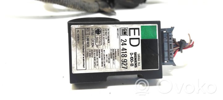 Opel Astra G Kit centralina motore ECU e serratura 09133267