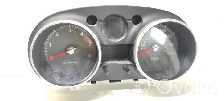 Nissan Qashqai Geschwindigkeitsmesser Cockpit 