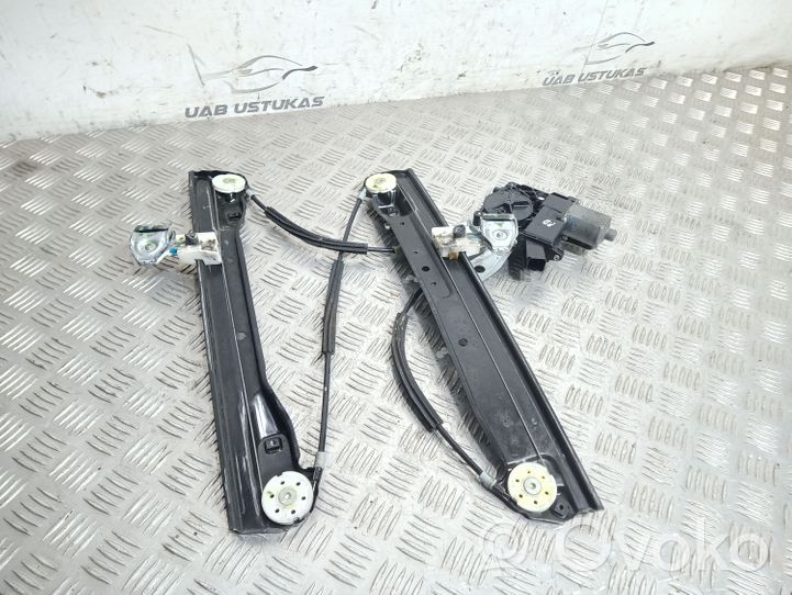 Opel Meriva B Regulador de puerta delantera con motor 367992034