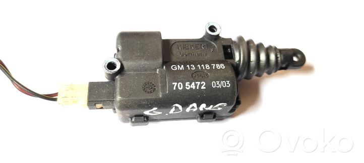 Opel Astra G Motor de la cerradura/cierre del maletero/compartimento de carga 13118786