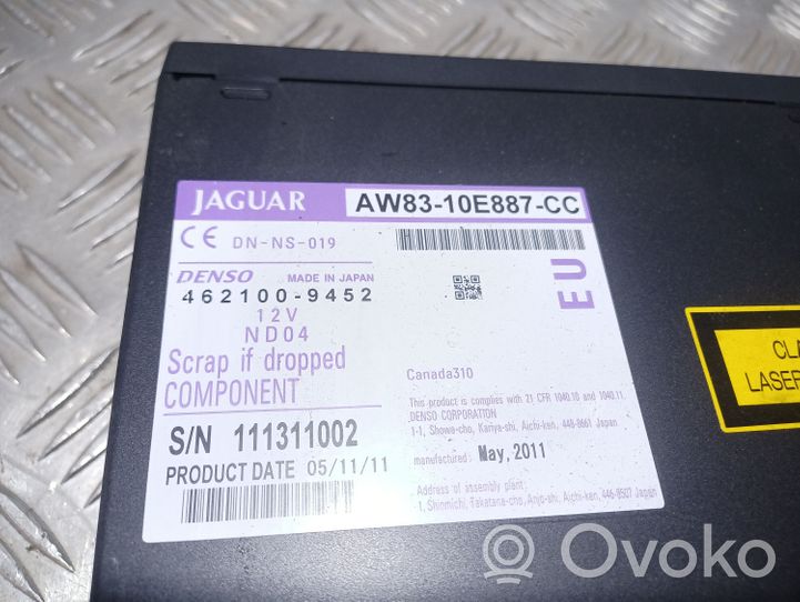 Jaguar XF X250 Caricatore CD/DVD AW8310E887CC