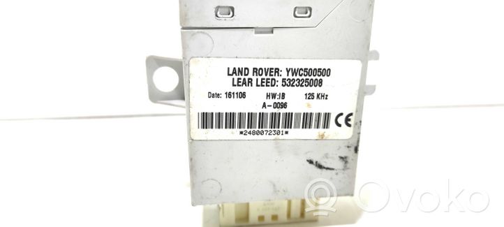 Land Rover Range Rover L322 Unité de commande dispositif d'immobilisation YWC500500