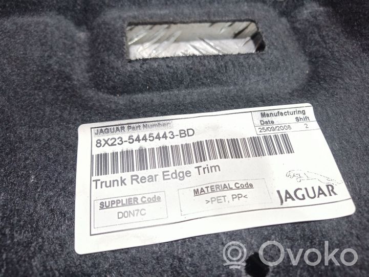 Jaguar XF X250 Autres éléments garniture de coffre 8X235445443BD