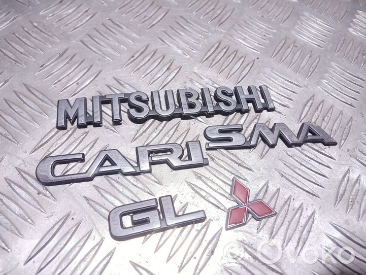 Mitsubishi Carisma Emblemat / Znaczek tylny / Litery modelu 