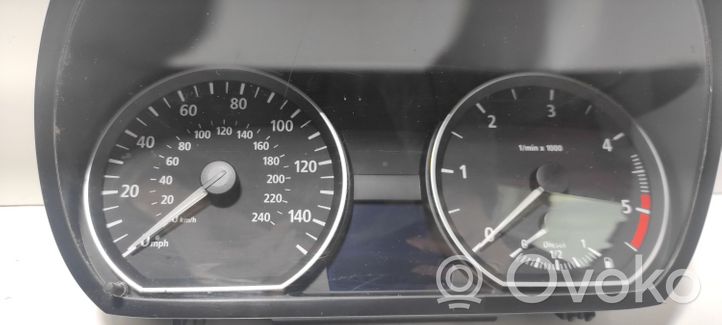BMW 1 E81 E87 Compteur de vitesse tableau de bord 9110196
