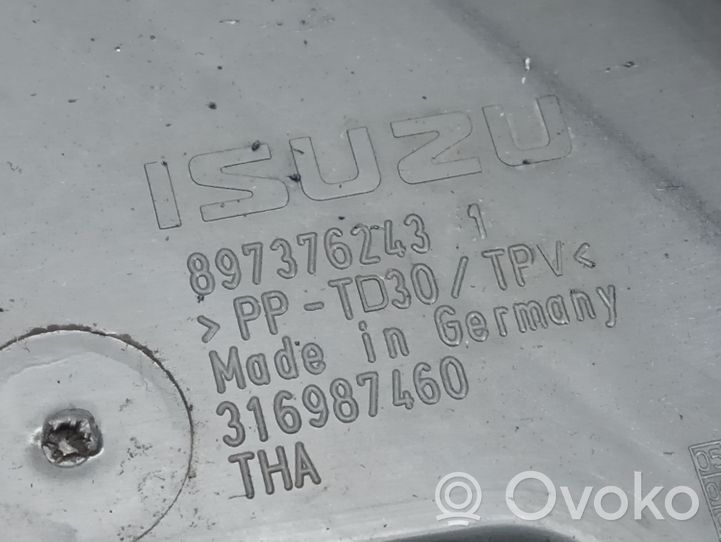 Opel Astra J Protezione cinghia di distribuzione (copertura) 897376243