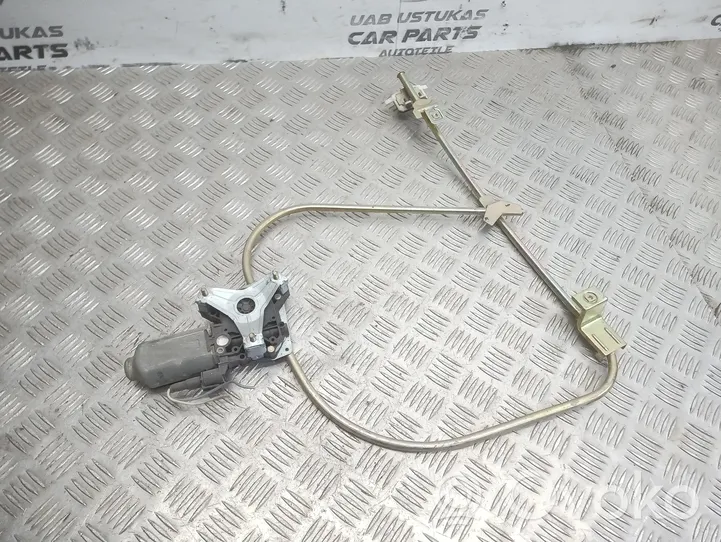 Renault Clio I Front door window regulator with motor 