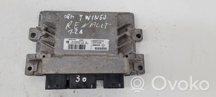 Renault Twingo II Calculateur moteur ECU 8200774747