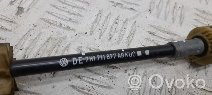 Volkswagen Multivan T5 Gear shift cable linkage 7H1711877AB