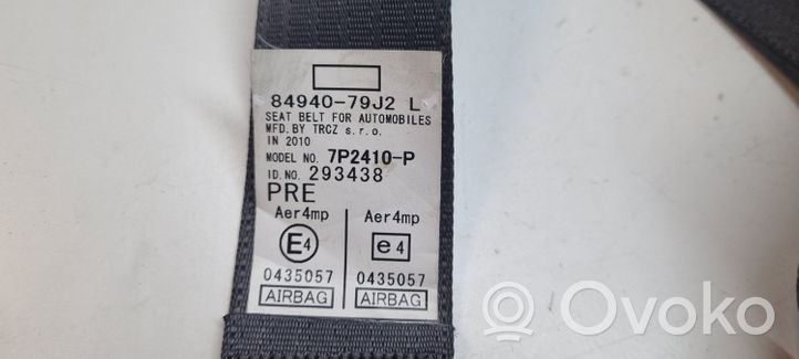 Suzuki SX4 Pas bezpieczeństwa fotela przedniego 8494079J2L