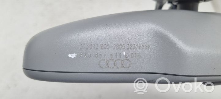 Audi A1 Rear view mirror (interior) 8X0857511
