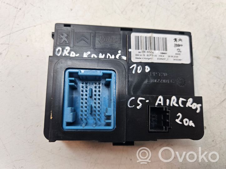 Citroen C5 Aircross Air conditioning/heating control unit 9836666280