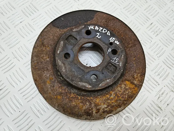 Mazda 2 Disque de frein avant 