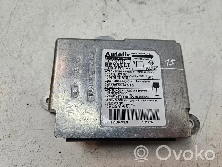 Renault Scenic II -  Grand scenic II Airbag control unit/module 8200411956