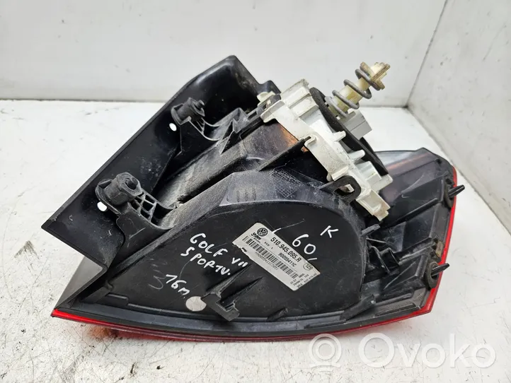 Volkswagen Golf Sportsvan Lampa tylna 510945095R