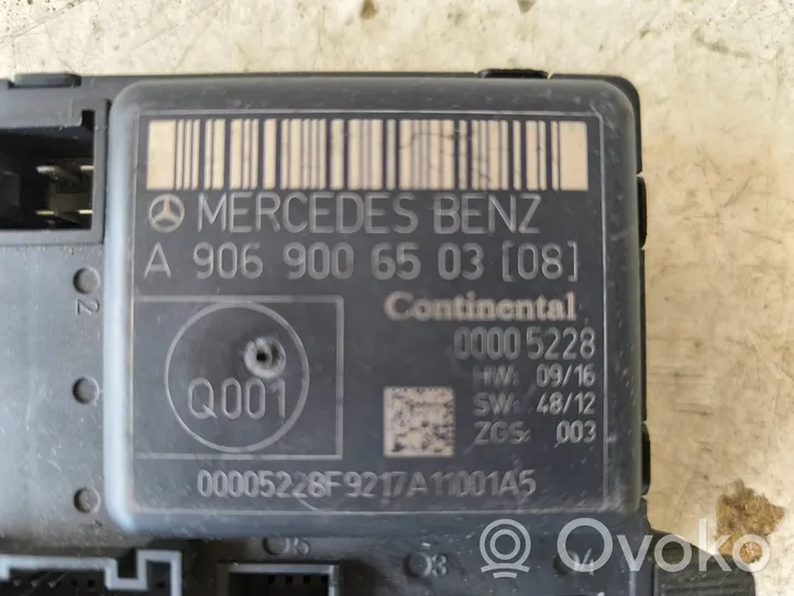 Mercedes-Benz Sprinter W906 Oven ohjainlaite/moduuli A9069006503