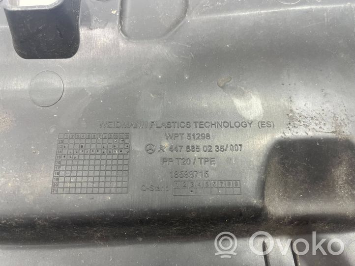 Mercedes-Benz Vito Viano W447 Apdaila variklio dangčio spynos A4478850236