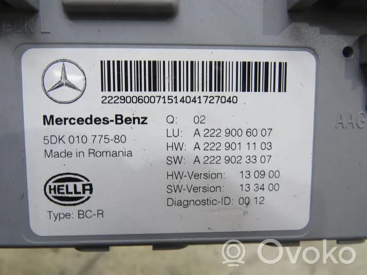 Mercedes-Benz C AMG W205 SAM control unit A2229006007